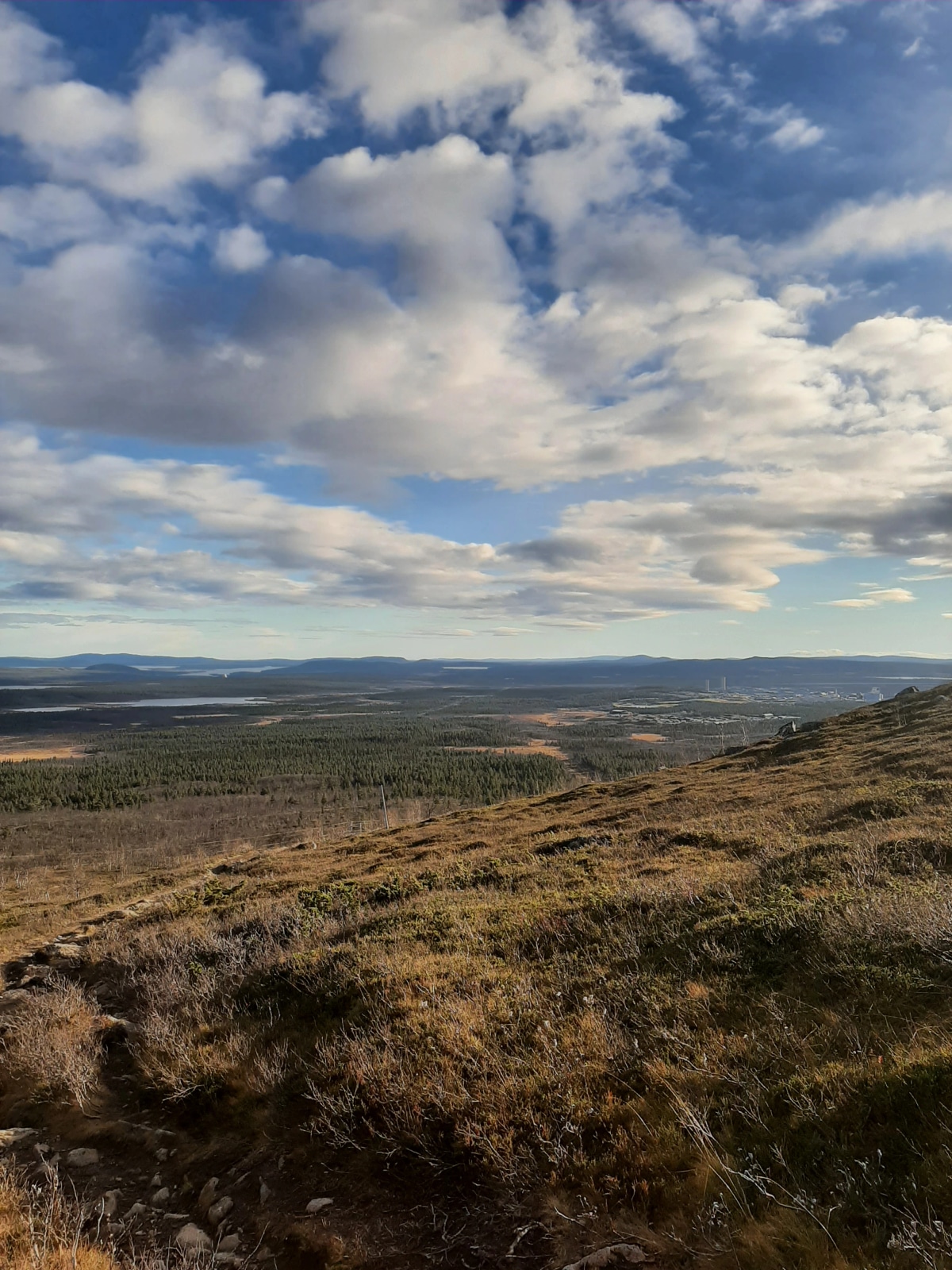 luossavaara view over kiruna